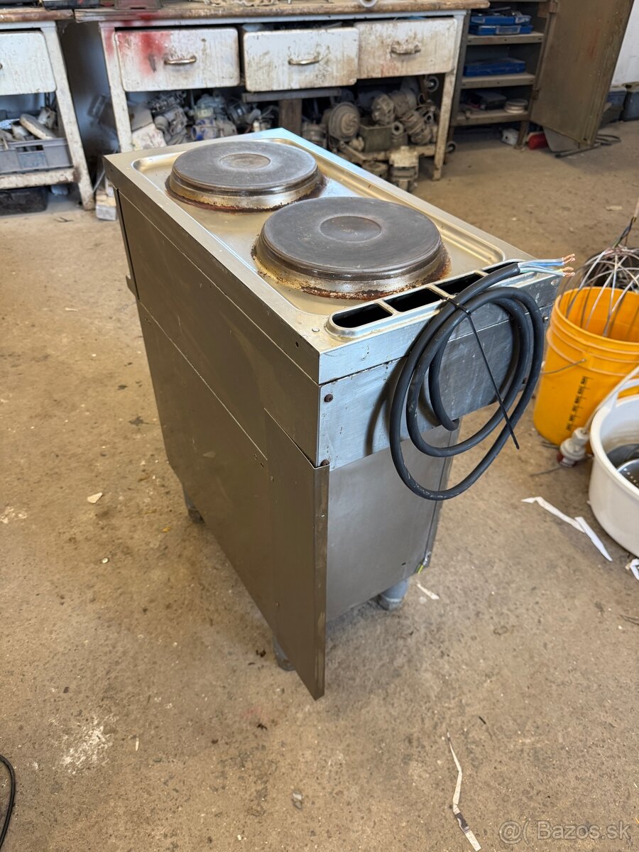 Elektrický sporák Alpeninox - 2x plotýnka - 6