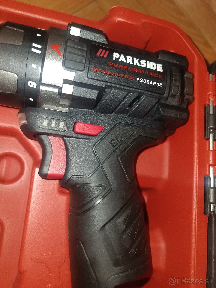 Parkside performance vŕtačka 12v - 6