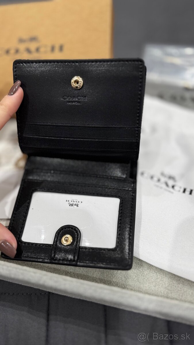 Coach peňaženka - čierna - 6