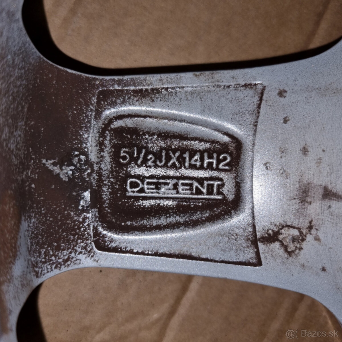 Hliníkové Dezent disky 4x100 R14 5,5J ET40 - 6