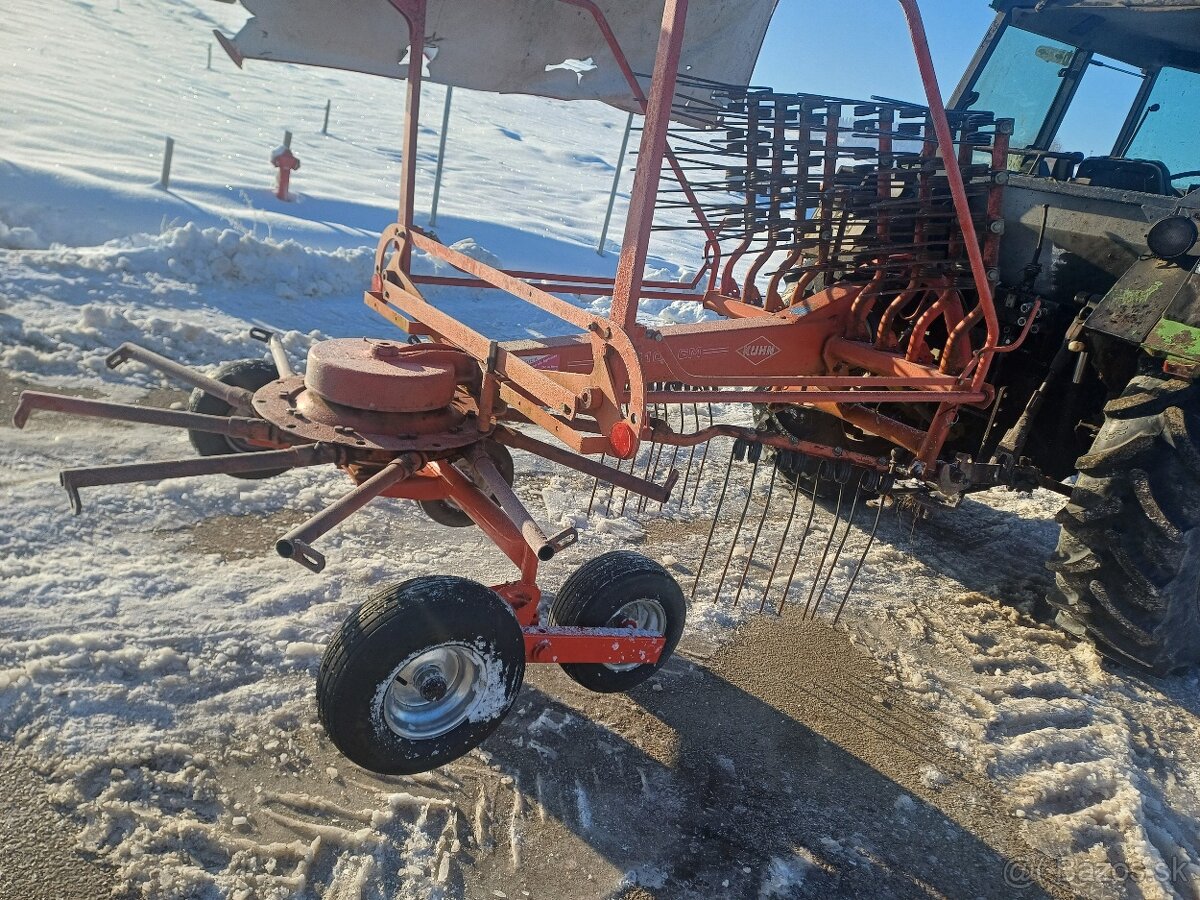 Zhrnovac sena, hrabacka, riadkovac kuhn 4m - 6