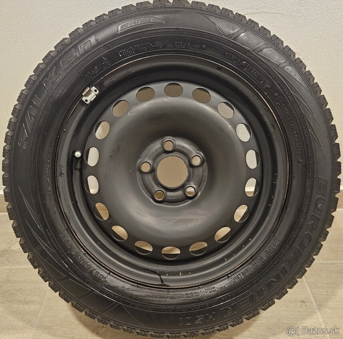 Originálna zimná sada VW - 5x100 r15 + FALKEN 185/65 r15 - 6