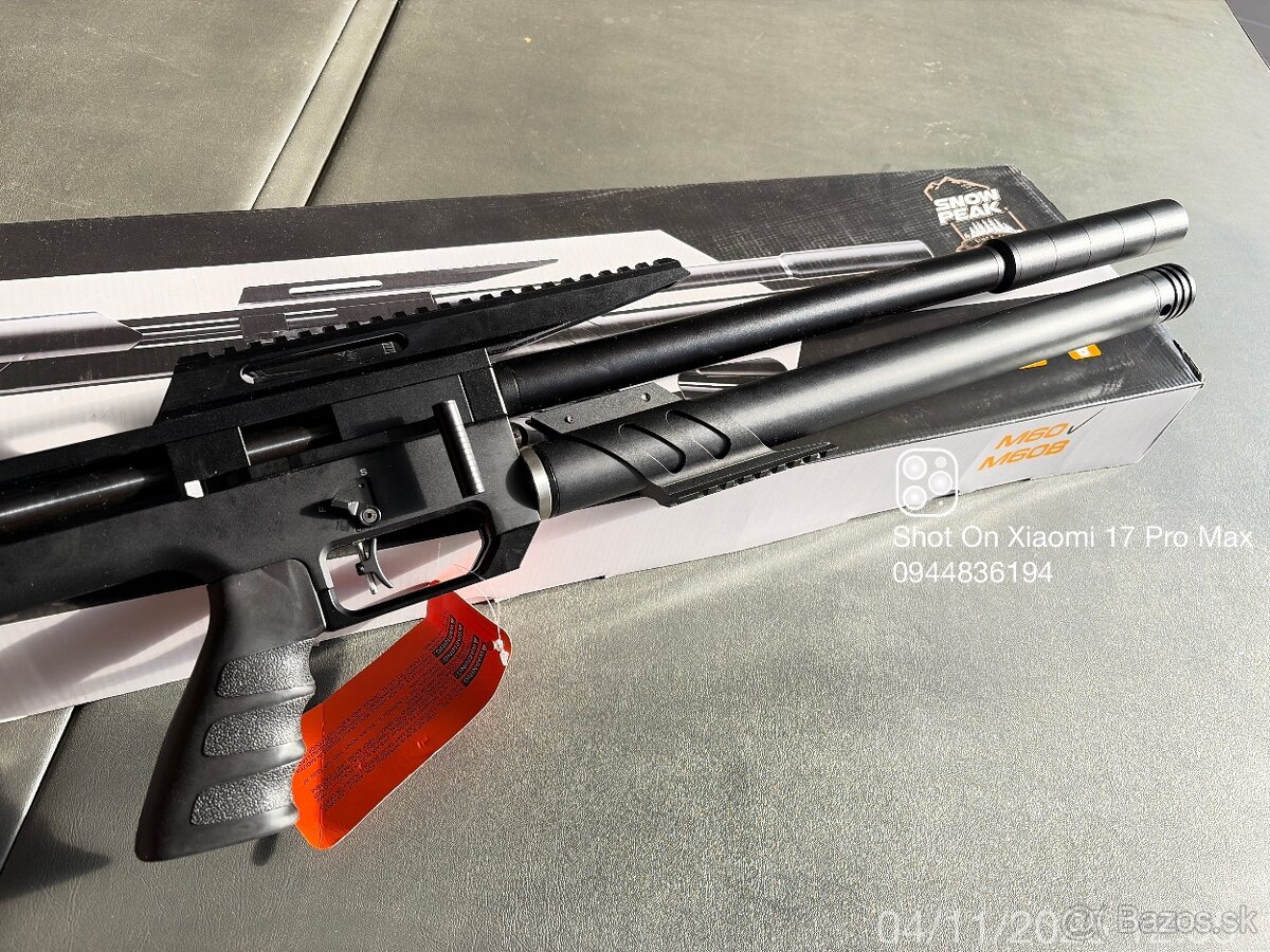 ❄️ PCP Snowpeak - M60 - kaliber 6,35mm ❄️ - 6