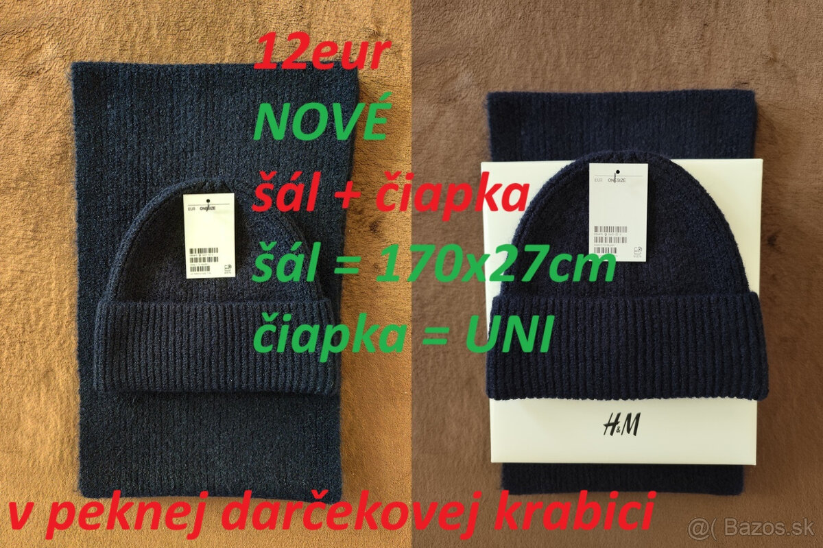 Zimná čiapka South Park, Súprava Šál + Čiapka, Soby, z VLNY - 6