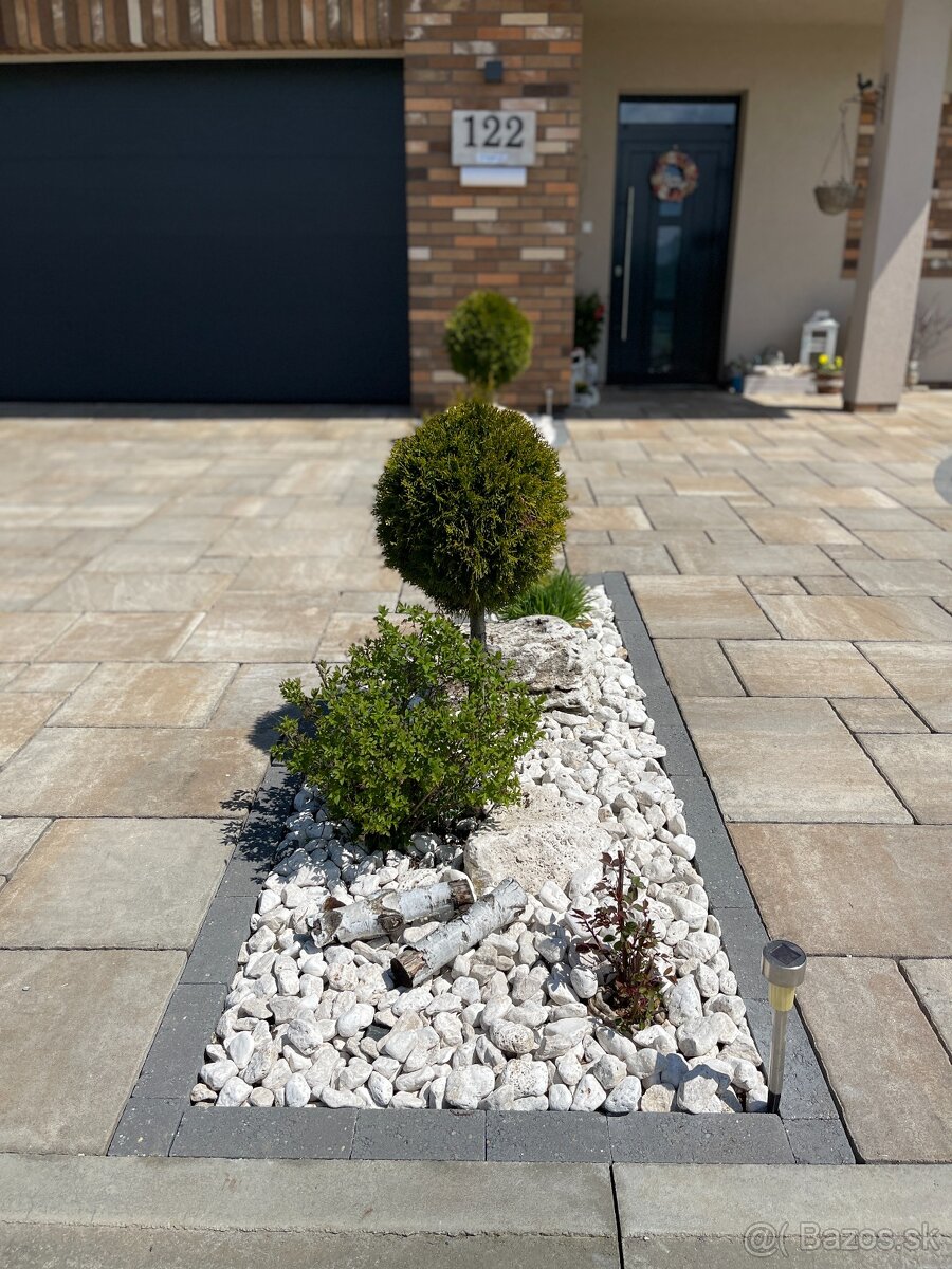 Predám omieľaný okrasný travertín - 6