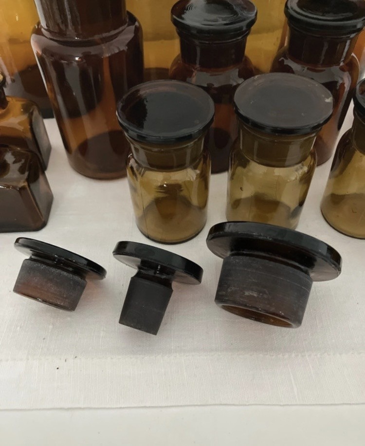 15 ks vzduchotesné sklenené nádoby - 6