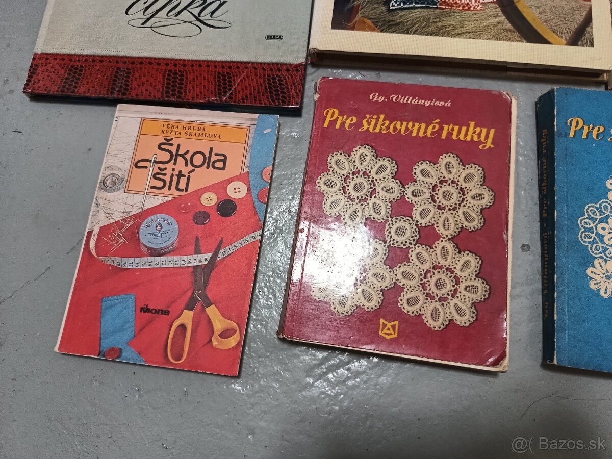 knihy o vyšívaní, výšivkách, ručné práce, kroj - 6