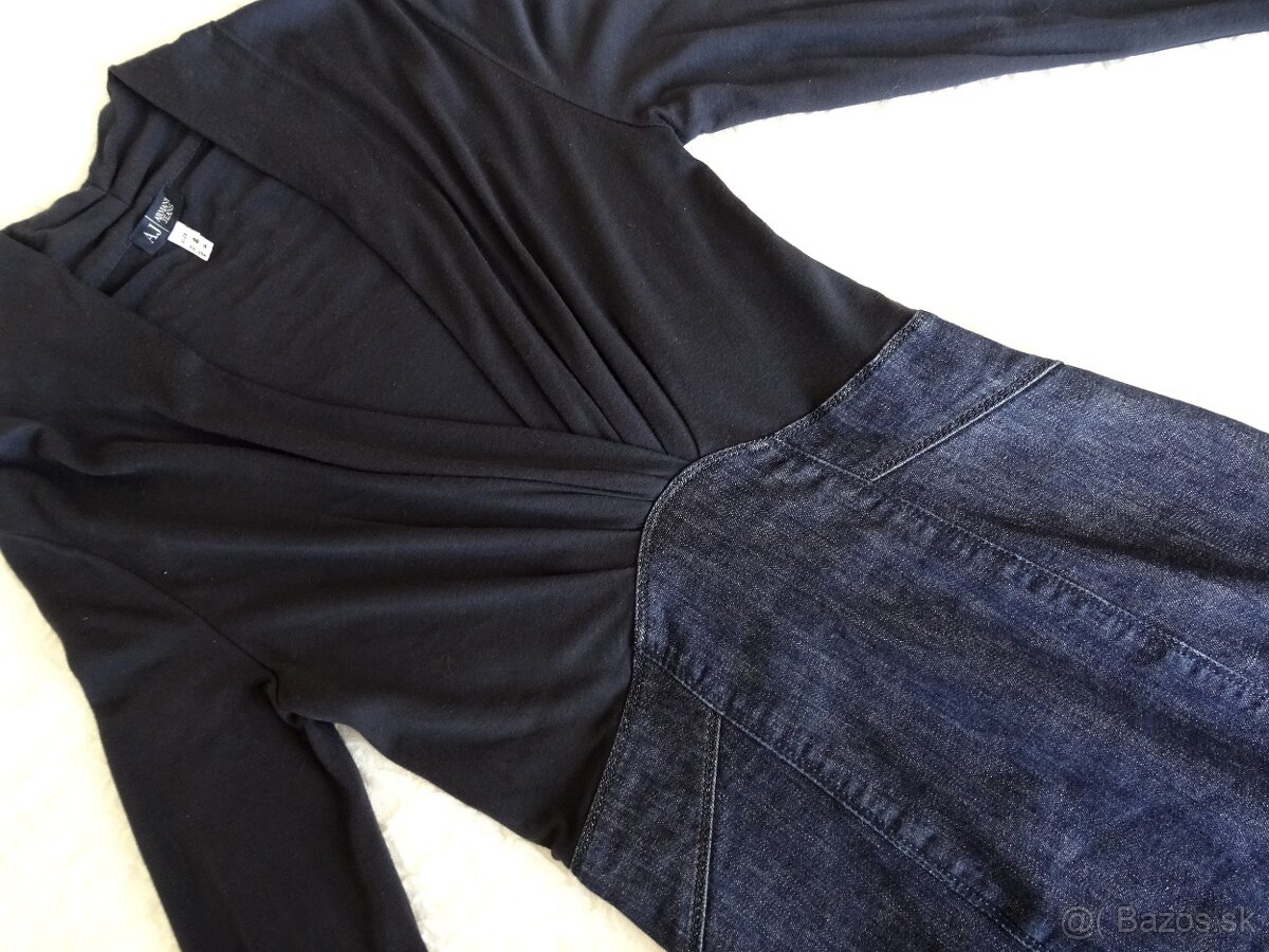 Denim Armani Jeans, šaty veľ. XS - 6