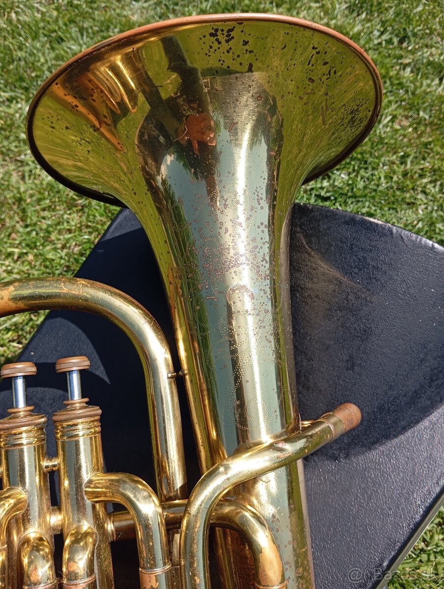 Stará trúbka Bariton Roh - 6
