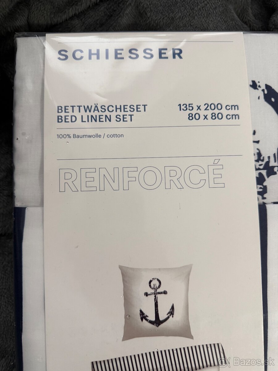 Nová obojstranná posteľná bielizeň – Schiesser - 6