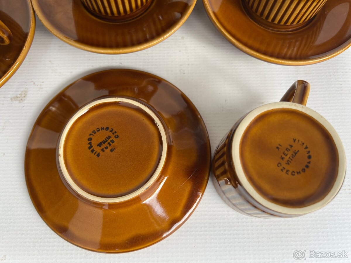 Keravitral salky a podsalky 6 ks nepouzivane Tanierik 14,5 v - 6