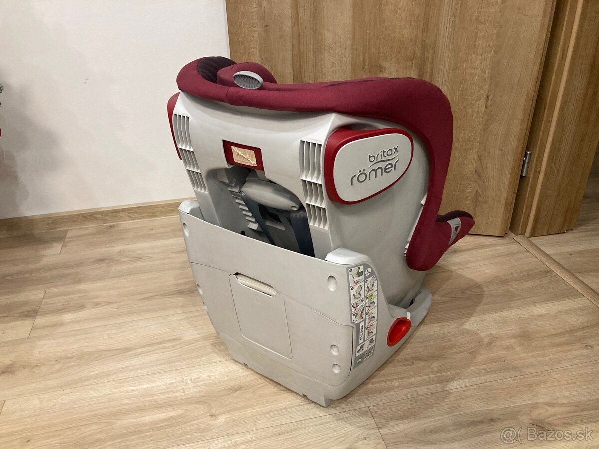Britax Römer King II LS Burgundy Red autosedačka (9-18 kg) - 6
