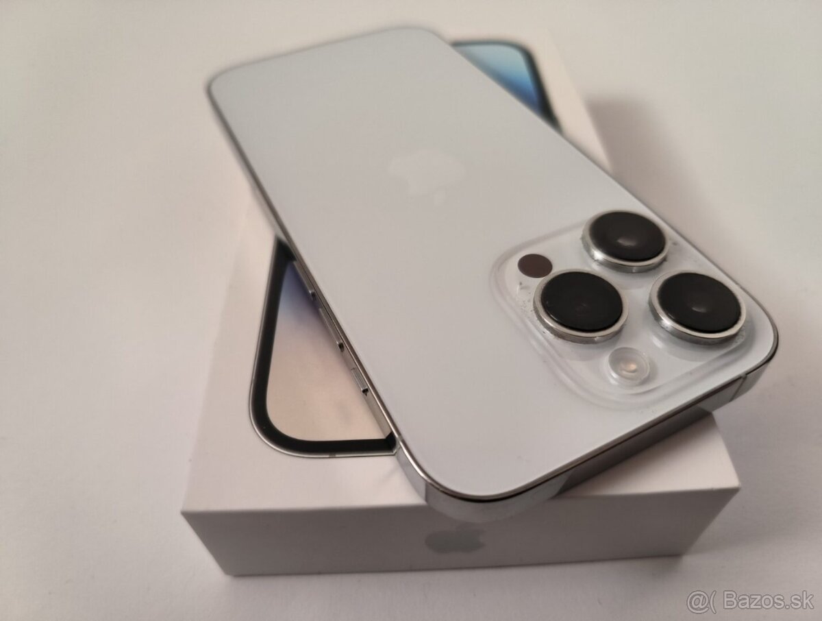 apple iphone 14 PRO 256gb Silver/ Batéria 84% - 6