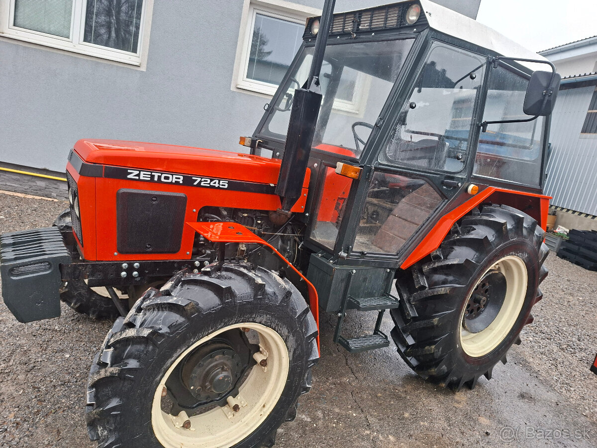 Predam Traktor Zetor 7245,motor 7701 +Tp a spz - 6