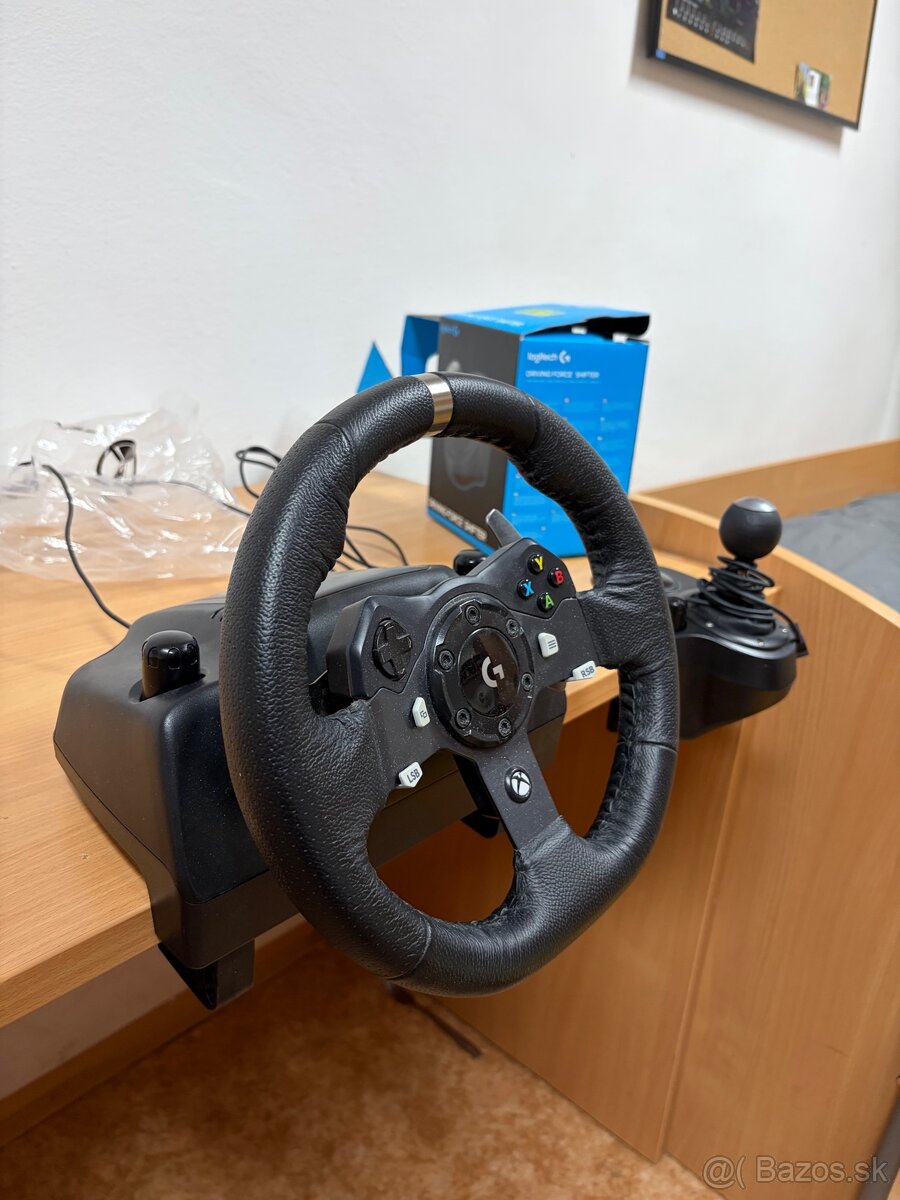 herný volant logitech g920 - 6