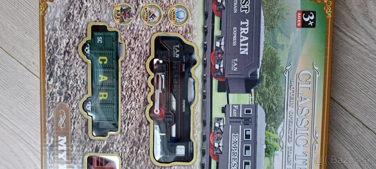 Plastové kolajnice súprava - 6