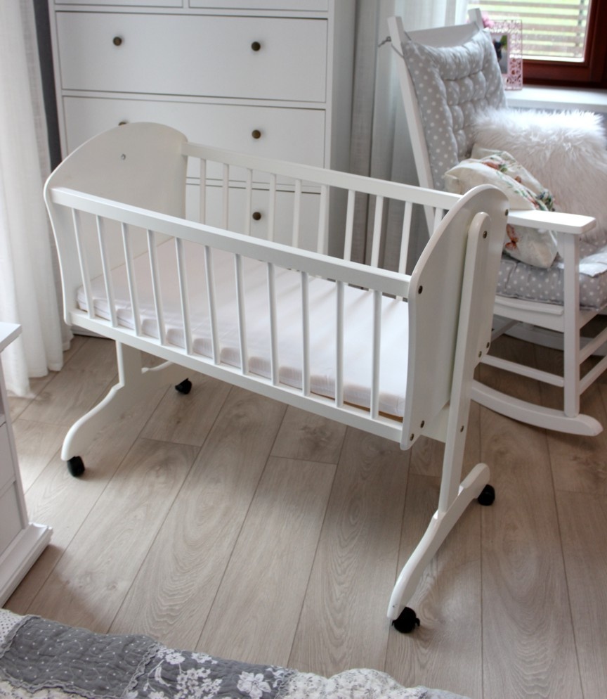 Detská kolíska + komplet výbava + baldachýn POM - 6