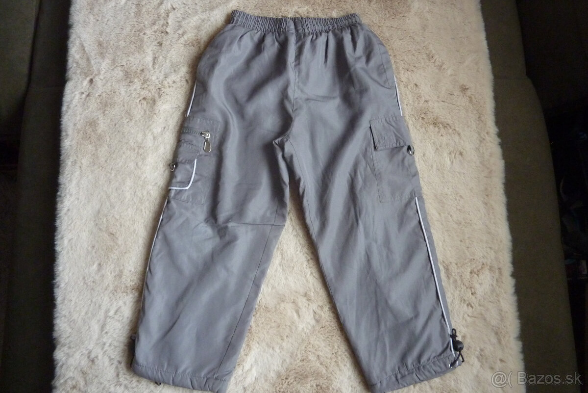 Zateplené flísom nohavice, teplé na zimu,v.122, pre chlapca - 6
