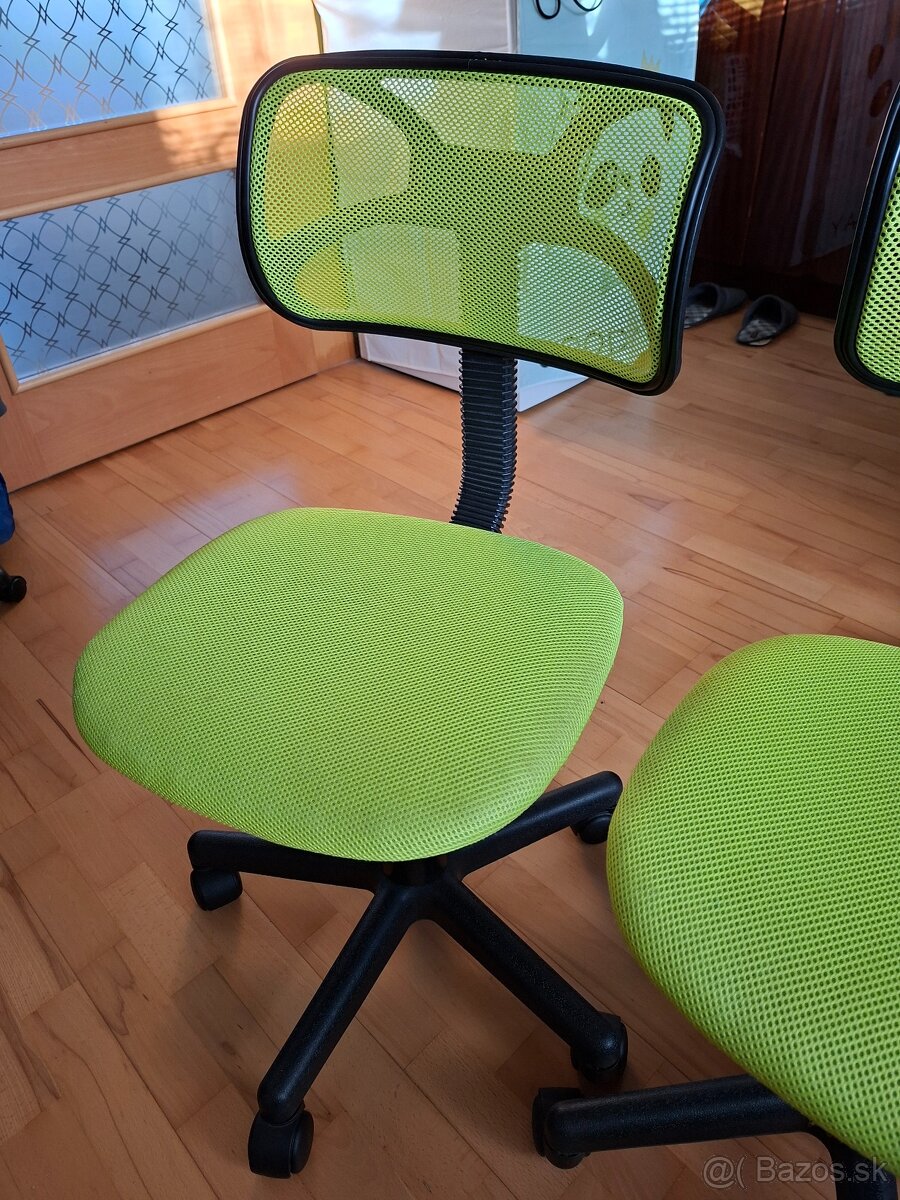 Detské kancelárske stoličky 2ks - 6