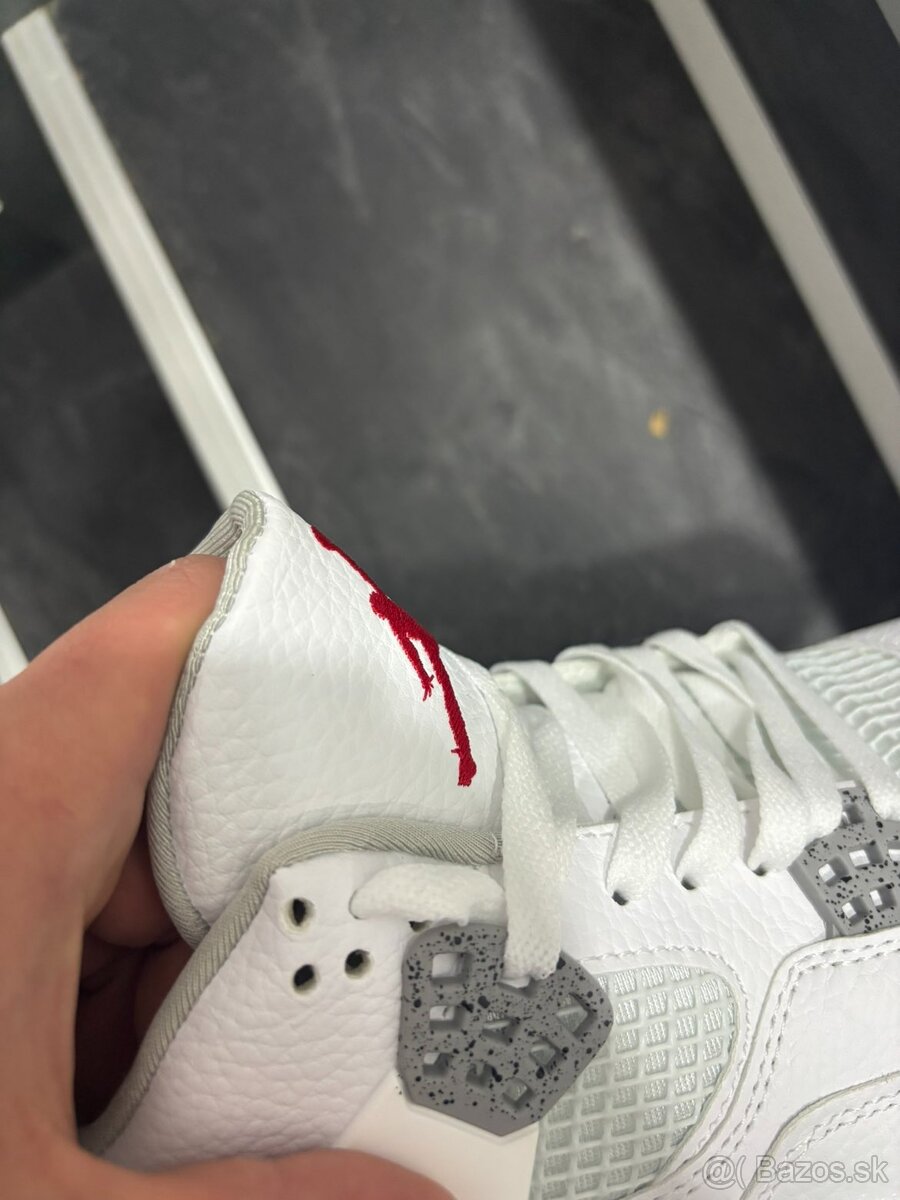 Air Jordan 4 White oreo , 44 - 6