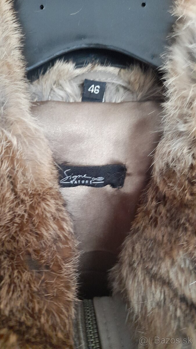 Dámska kožená bunda 46 - 6