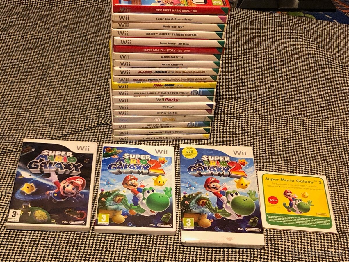 predam Nintendo Wii Red Anniversary Mario ed. a zbierka hier - 6