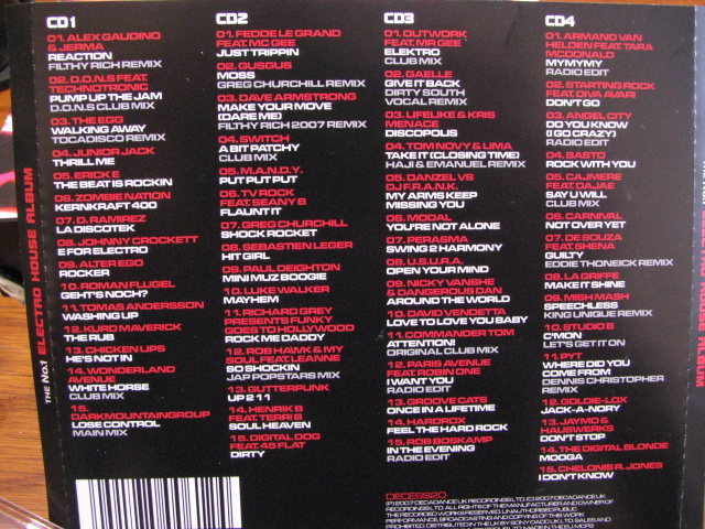 Electro House na 4CD - 6