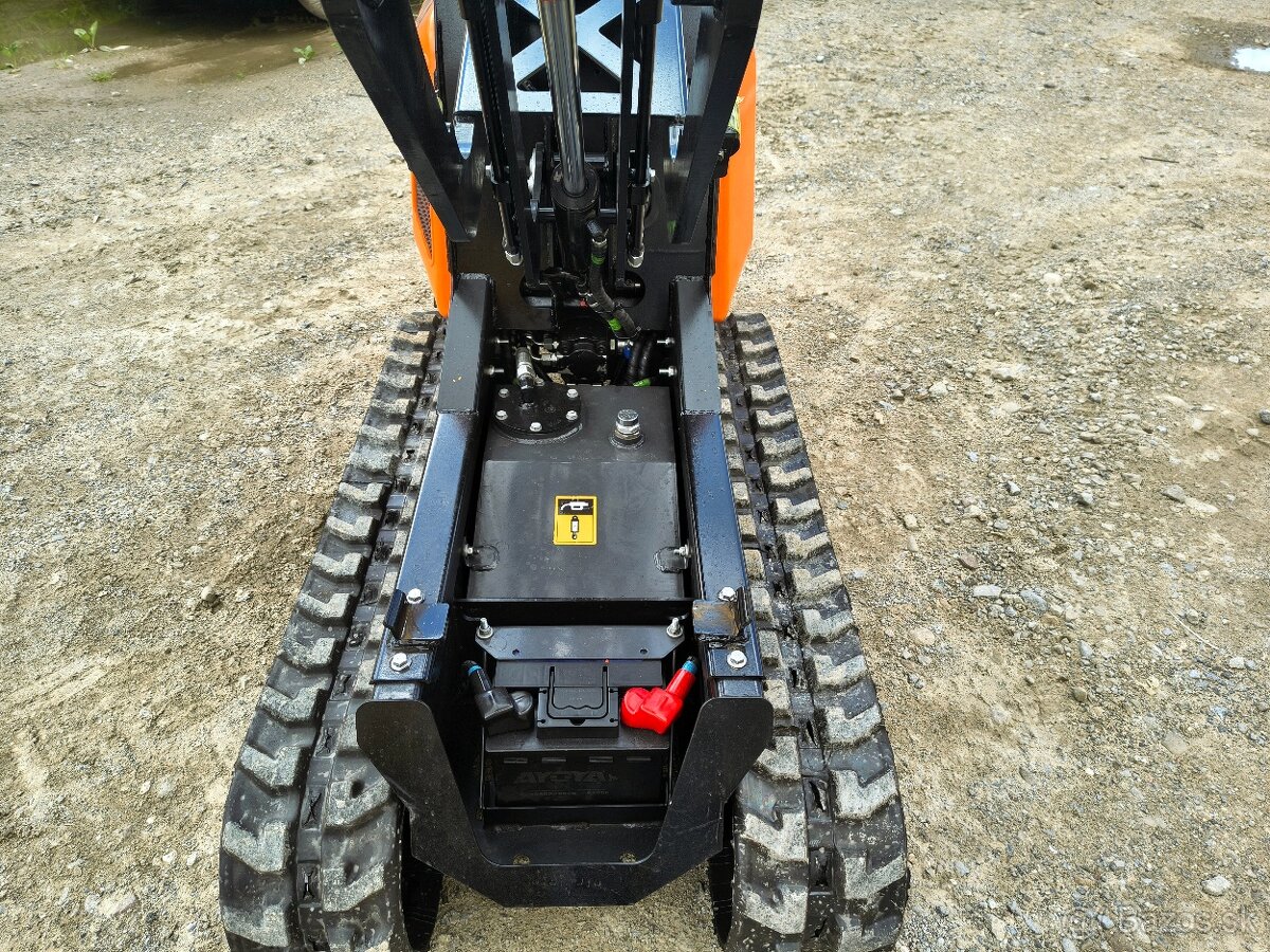 Predám minidumper s nosnosťou 600kg - 6
