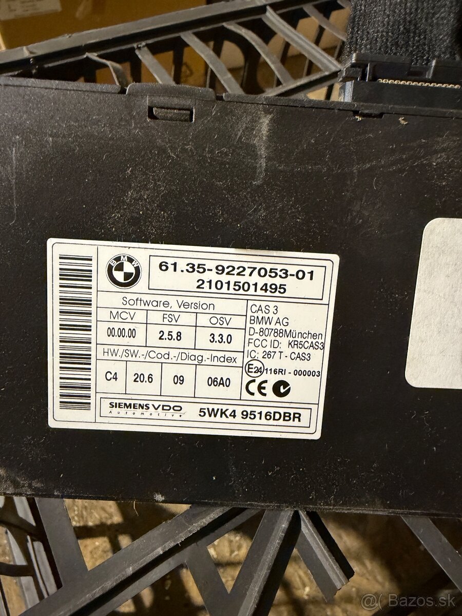 BMW X5 E70 LCI N57 – DDE + CAS3 + kľúč + START / volič - 6