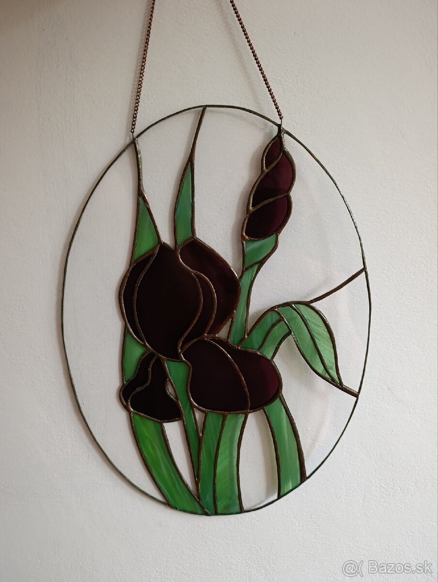 Kvetinová vitráž - 6