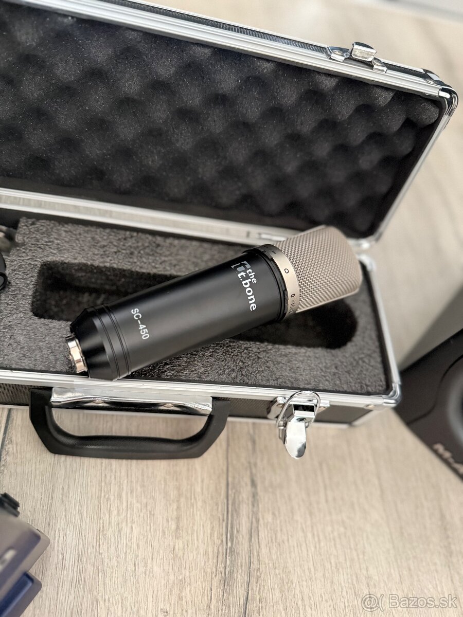 Štúdiové monitory M Audio BX5, Zvuková karta, Mikrofón - 6