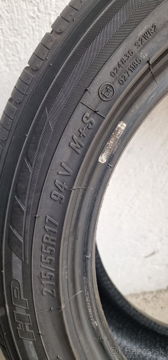Maxxis Bravo M3 rozmer 215/55R17 - 6