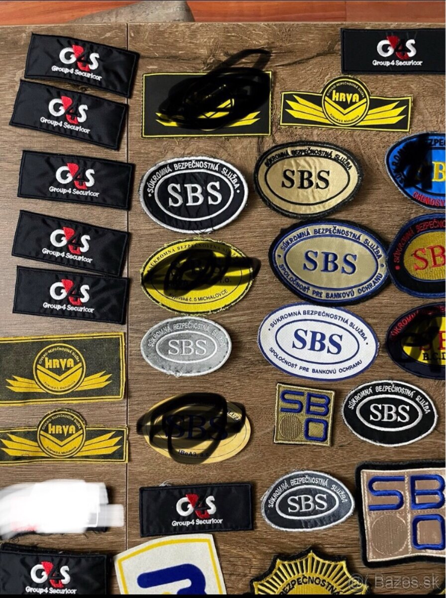 Vojenske Nášivky (a SBS),Vlajočky - 6