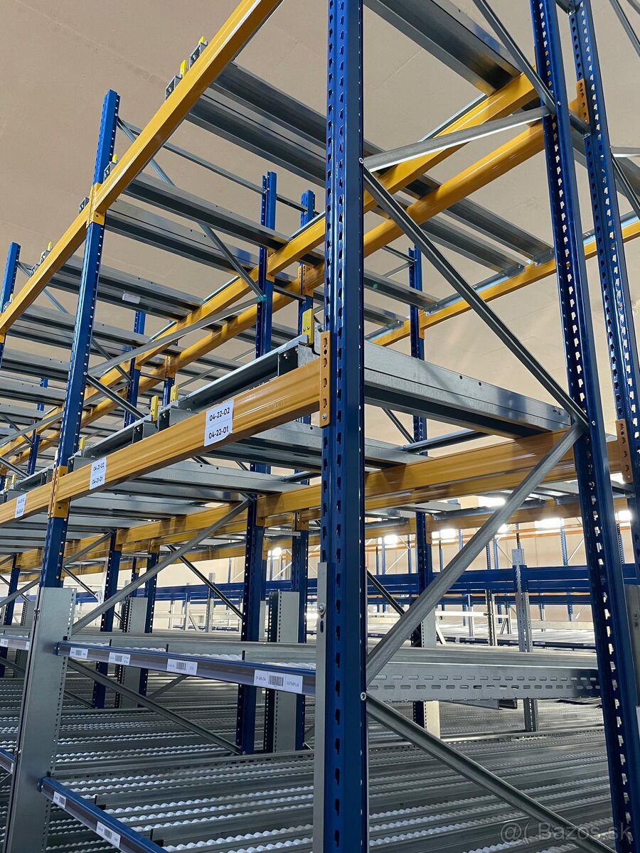 Výpredaj skladu–Kompletný regálový systém 40 m Jungheinrich - 6