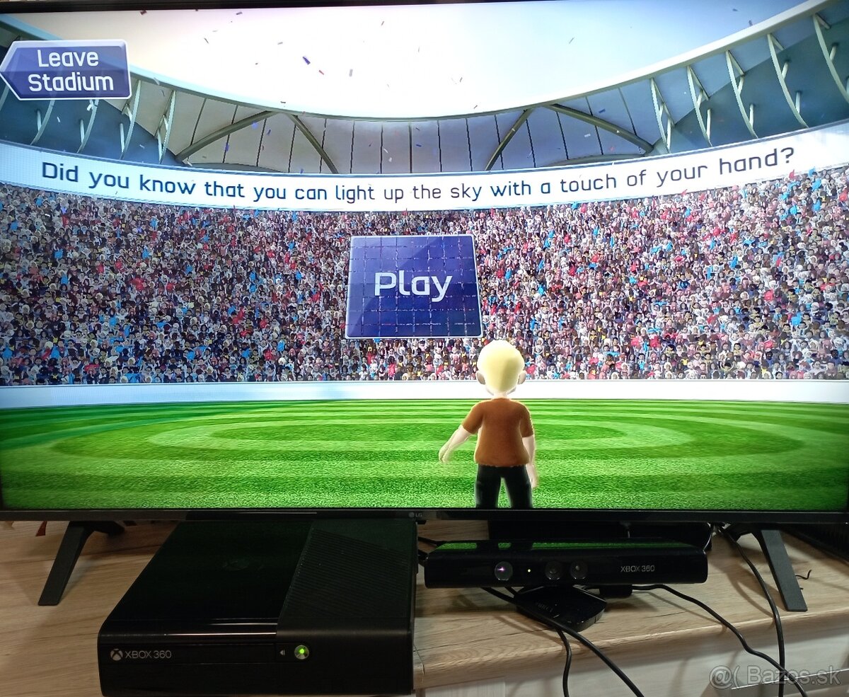 XBOX 360 E 250GB HDD aj s kinectom - 6