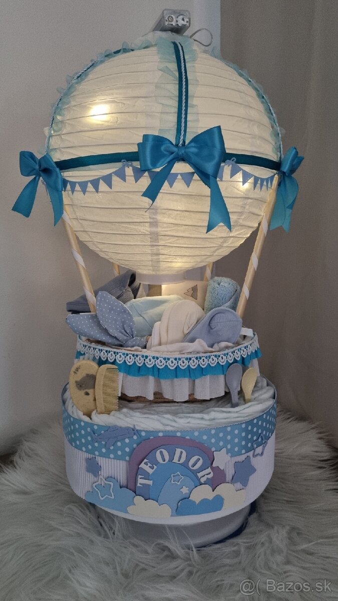 Darčeky pre mamičky Plienkové torty a iné - 6