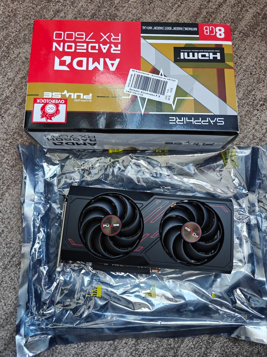 AMD RADEON RX7600 8GB - 6