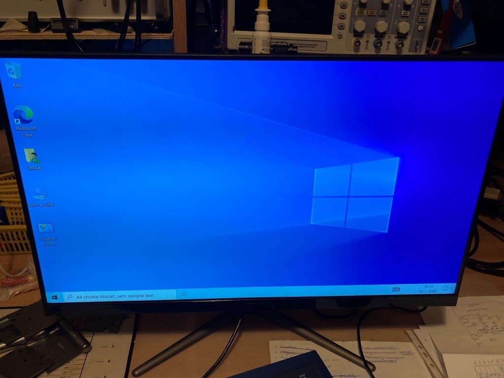 Predám all-in-one AiO UMAX U-ONE 24AL - 6