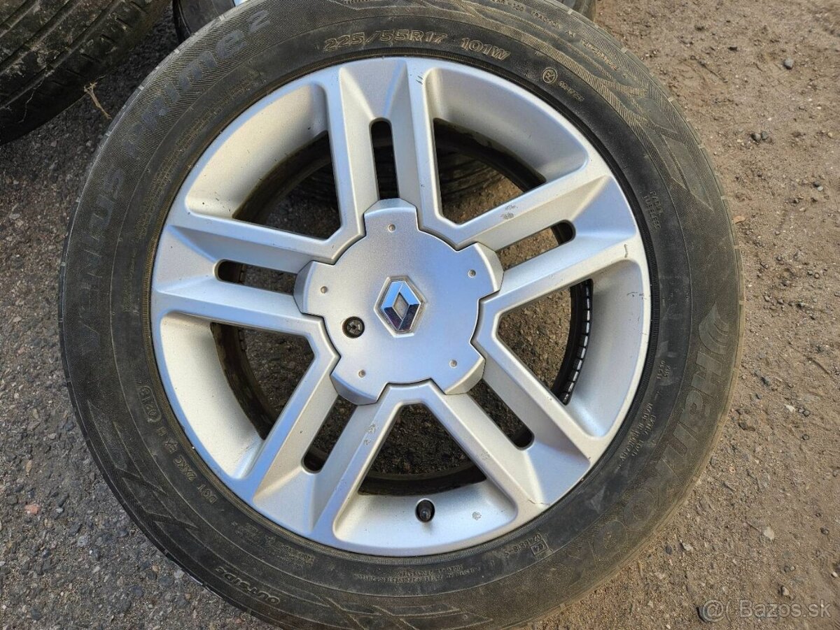 Alu kola originál Renault 17" – 5x108 - 6