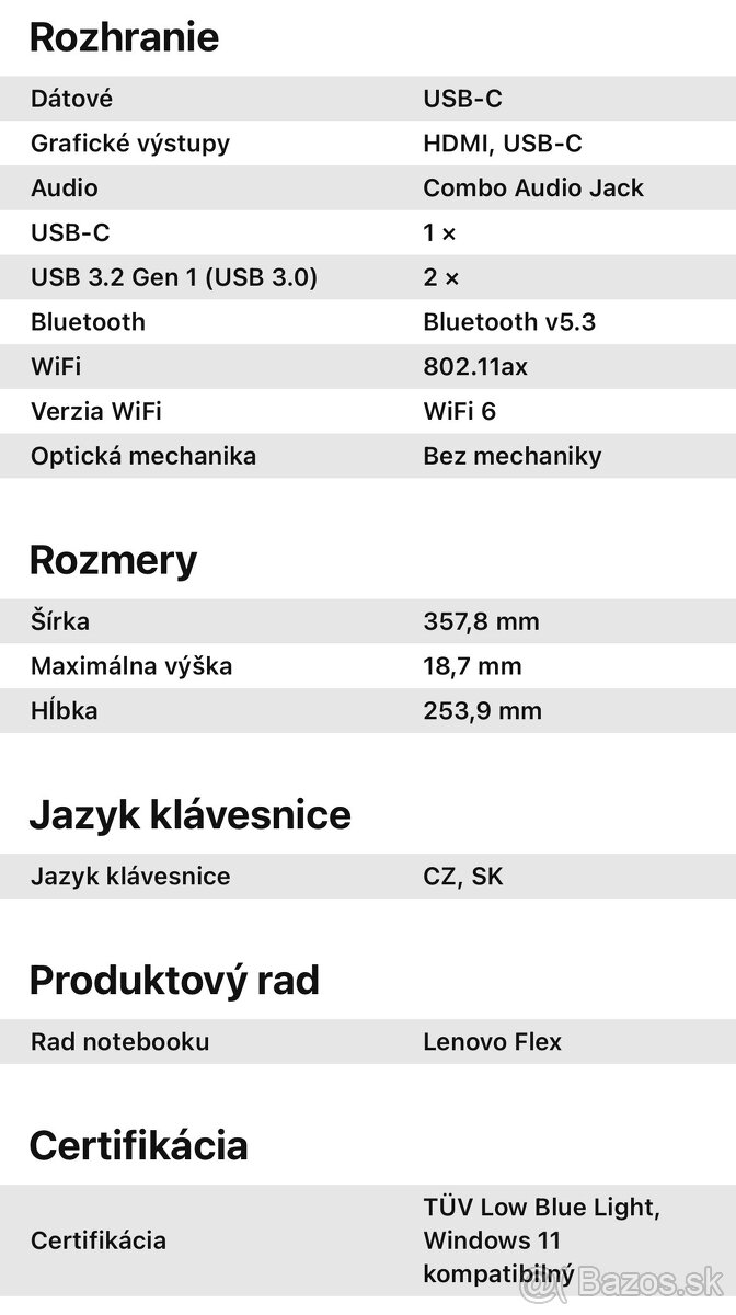 Dotykový Lenovo IdeaPad v záruke - 6