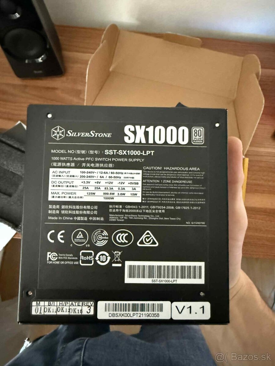 Zdroj Silverstone Sx1000 - 6