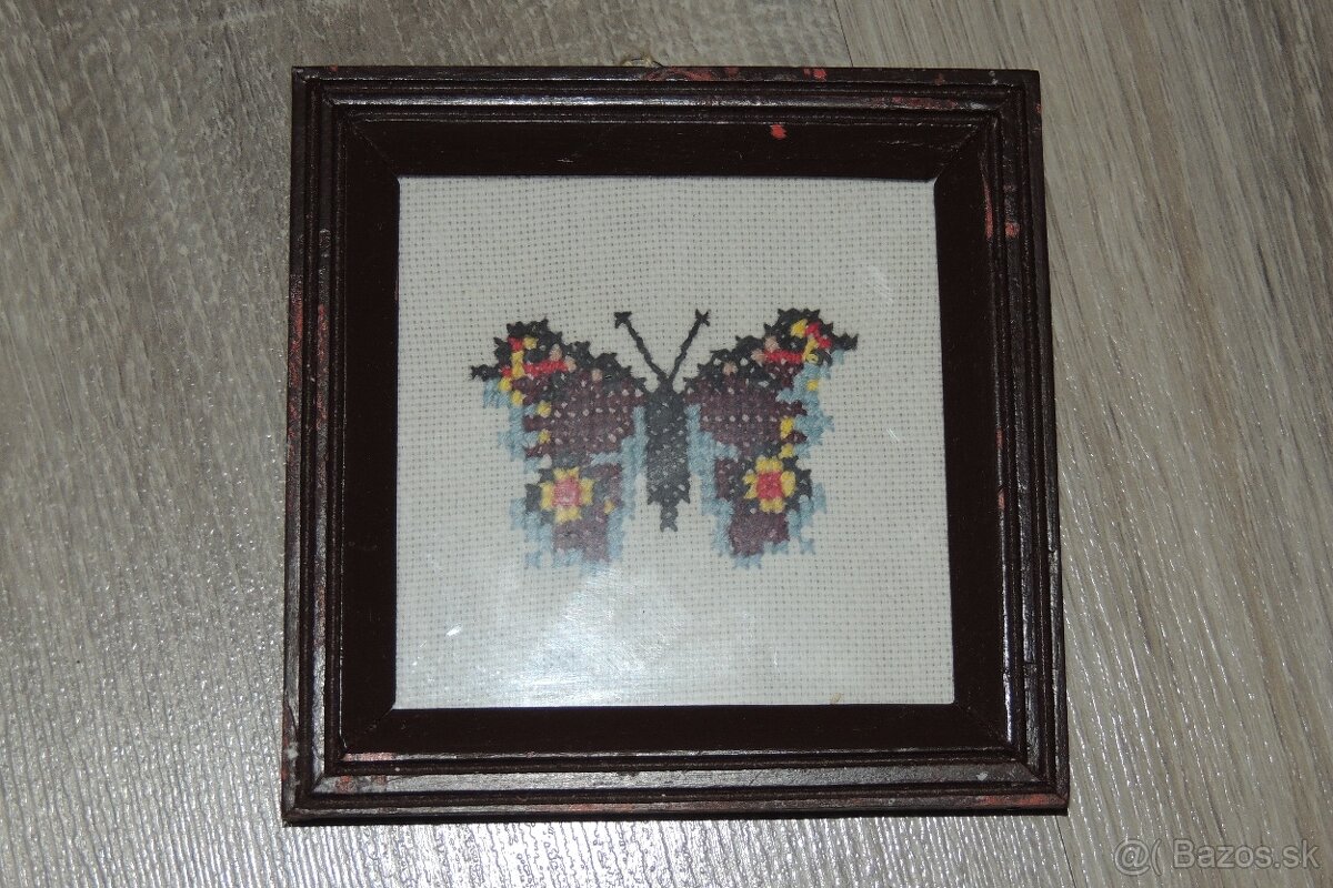 Vyšívané motýle - 6