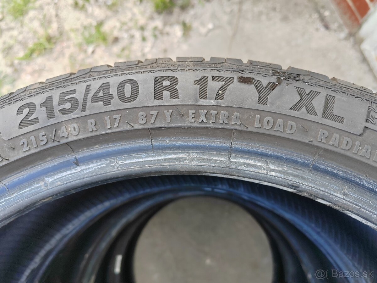 Letné pneumatiky 215/40 R17 - 6