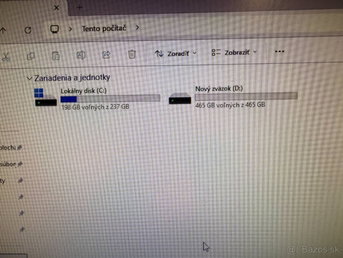 Kancelársky mini PC HP ProDesk i5-7500T / 8GB / SSD + HDD - 6