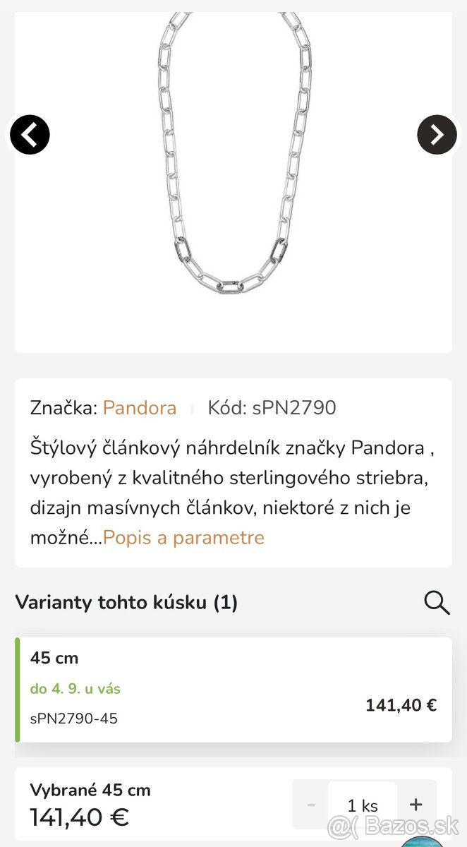 Set sperkov Pandora - 6