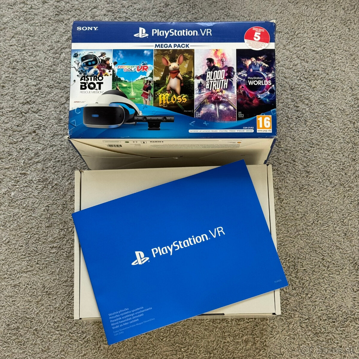 PS4 VR V2 + Move ovládače - 6