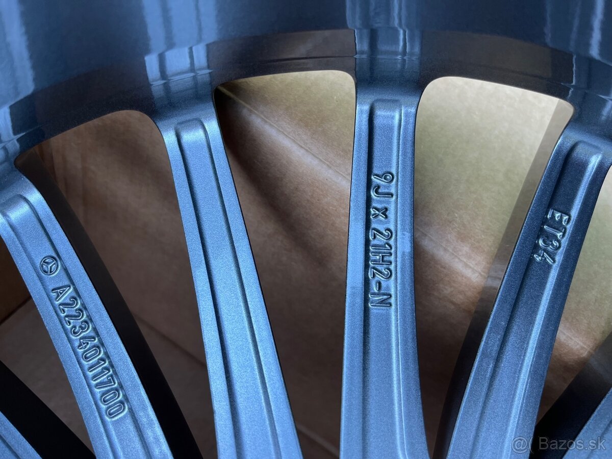 MERCEDES S klasse alu kola 21" AMG nové, originál - 6