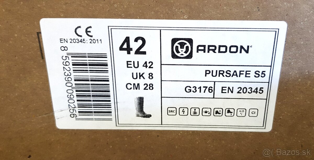 Bezpečnostné čižmyARDON PURSAFE S5 - 6