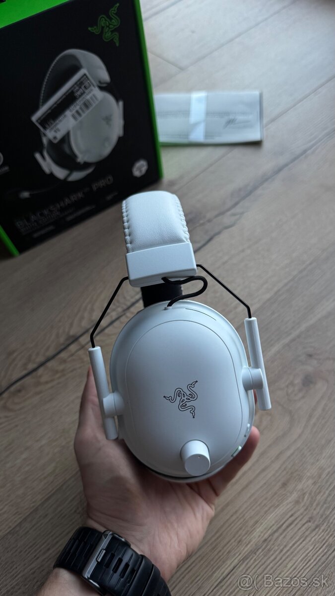Herné slúchadlá Razer BlackShark V2 Pro White (Wireless) - 6