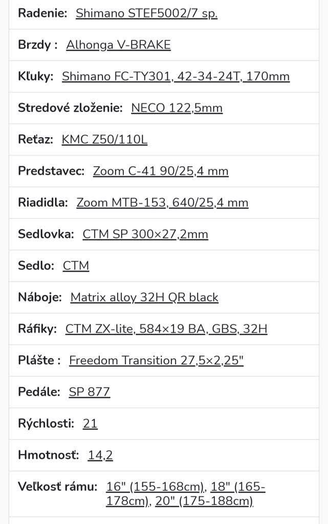 Predam horský bicykel - 6